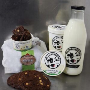 Krümelkeks Eis vom Land